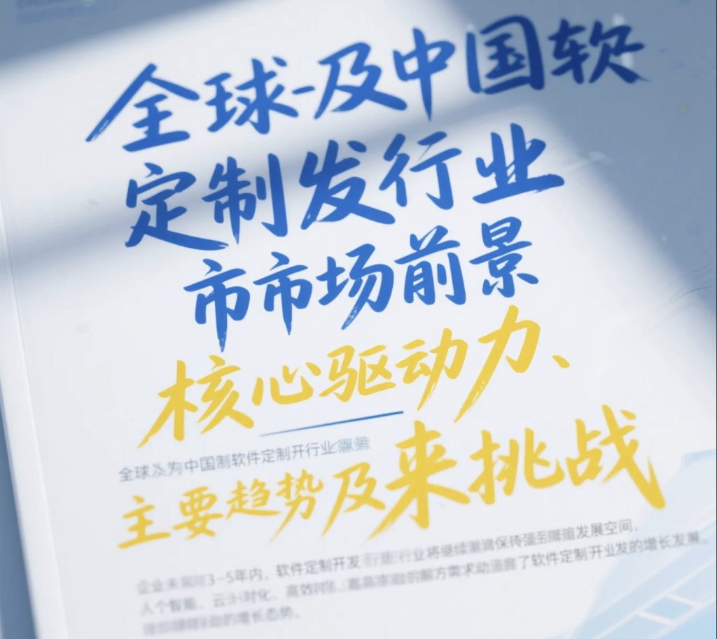 软件开发调研报告